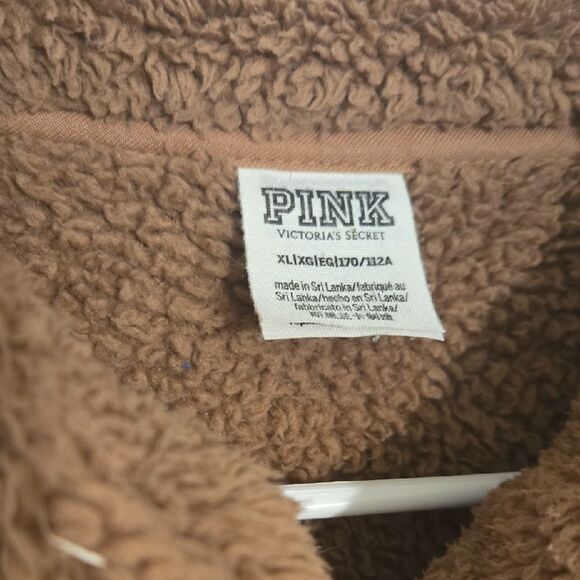 Cozy Brown Sherpa Jacket - Picture 3 of 5